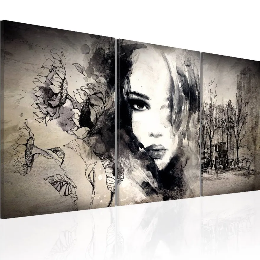 Canvas-taulu Artgeist City of Mine, eri kokoja