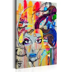 Canvas-taulu Artgeist Colourful Thoughts, eri kokoja