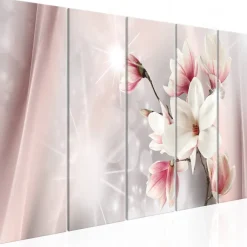 Canvas-taulu Artgeist Dazzling Magnolias, 5-osainen, kapea, eri kokoja