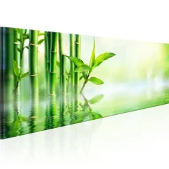 Canvas-taulu Artgeist Green Bamboo, eri kokoja