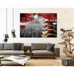 Canvas-taulu Artgeist Japanese Adventure, 3-osainen, eri kokoja