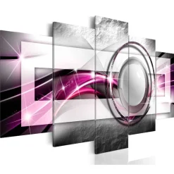 Canvas-taulu Artgeist Modern: Pink, eri kokoja