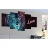 Canvas-taulu Artgeist Neon king, eri kokoja
