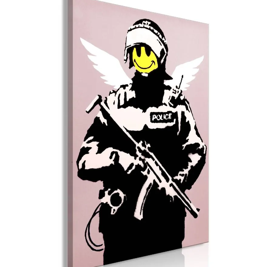Canvas-taulu Artgeist Policeman, 1-osainen, pystysuuntainen, eri kokoja