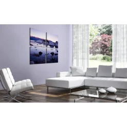 Canvas-taulu Artgeist Rocky Beach by Alpine Lake, eri kokoja