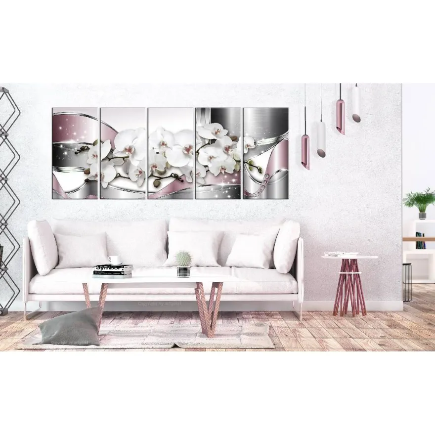 Canvas-taulu Artgeist Shiny Orchids, eri kokoja