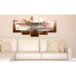 Canvas-taulu Artgeist Silver waves, eri kokoja