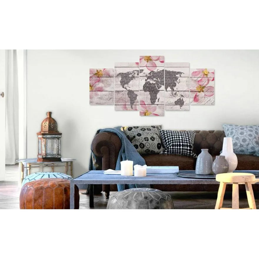 Canvas-taulu Artgeist Subtle World, eri kokoja