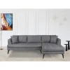 Divaanisohva Linento Furniture Bobo oikea harmaa