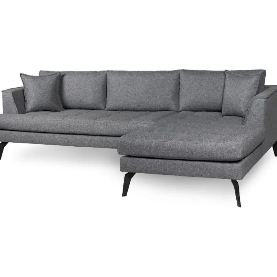 Divaanisohva Linento Furniture Bobo oikea harmaa