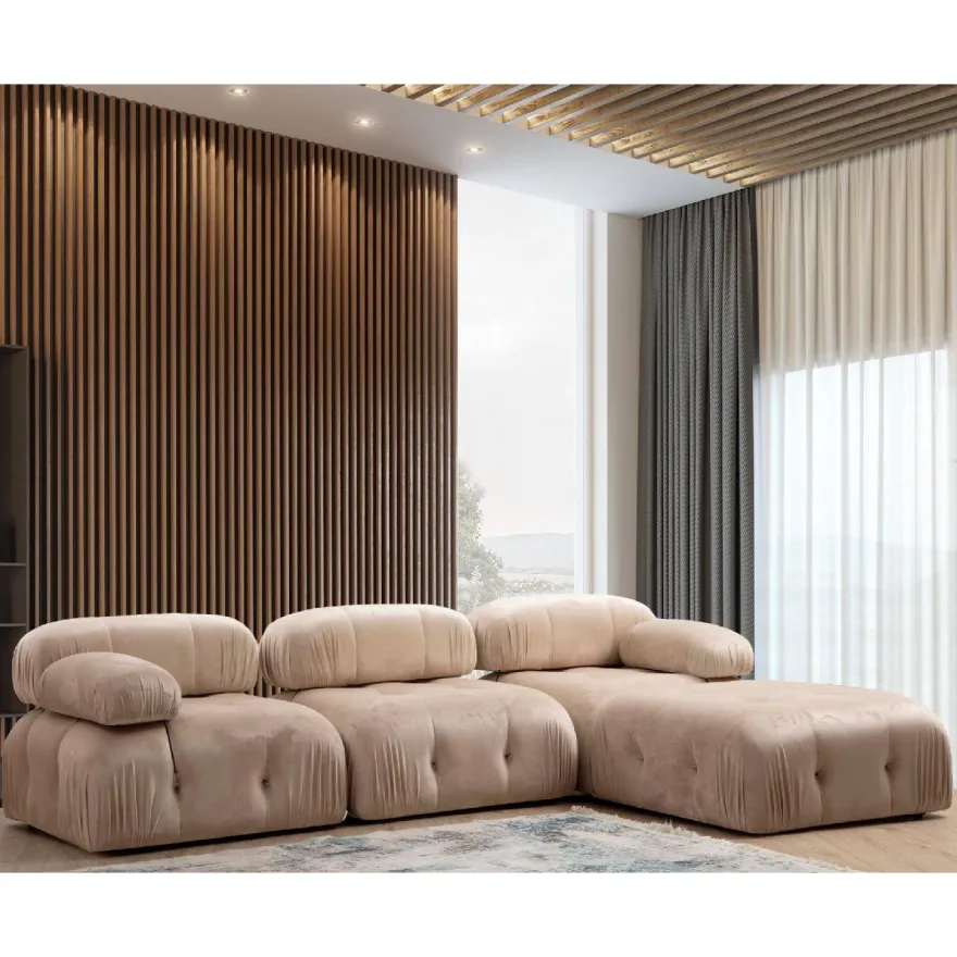 Divaanisohva Linento Furniture Bubble L1-O1-1R-PUF, eri värejä