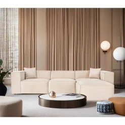 Divaanisohva Linento Furniture Lora, 3-istuttava, oikea