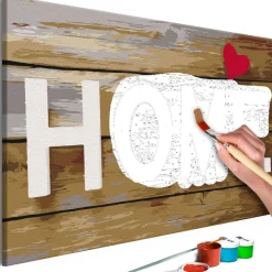 DIY-taulu Artgeist Home with Heart, 40x60cm