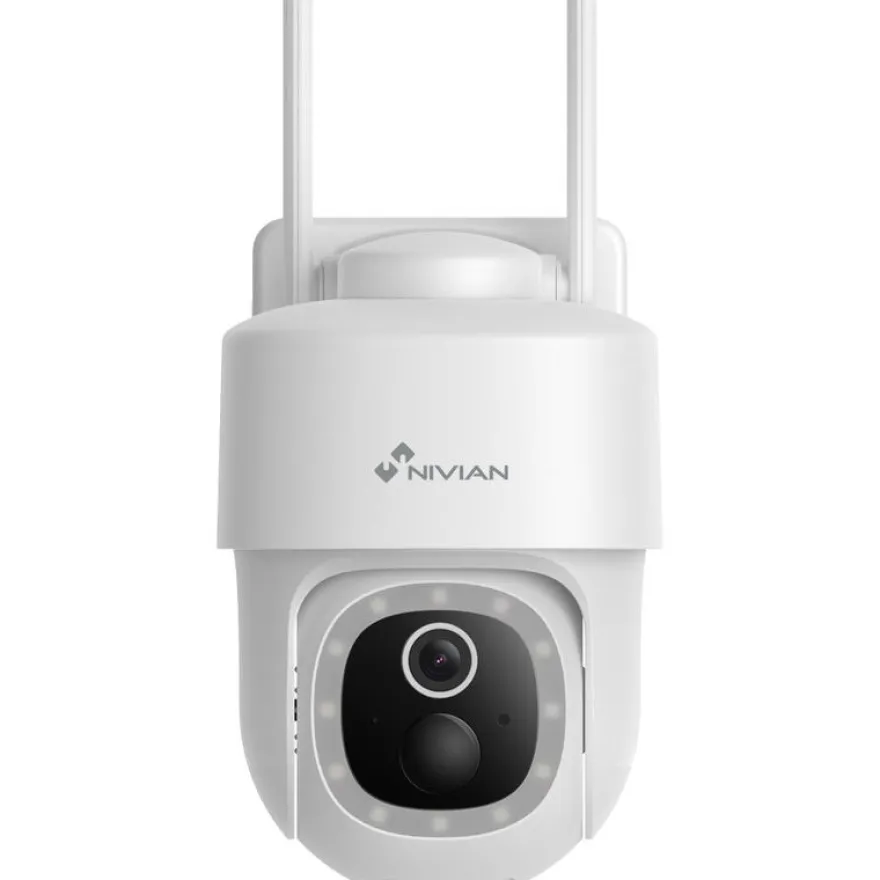Dome-valvontakamera Celotron Nivian Tuya Smart, akulla ja aurinkokennolla