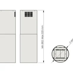 Dual Modular liesikupu Savo dIH-m79 40cm eri värejä