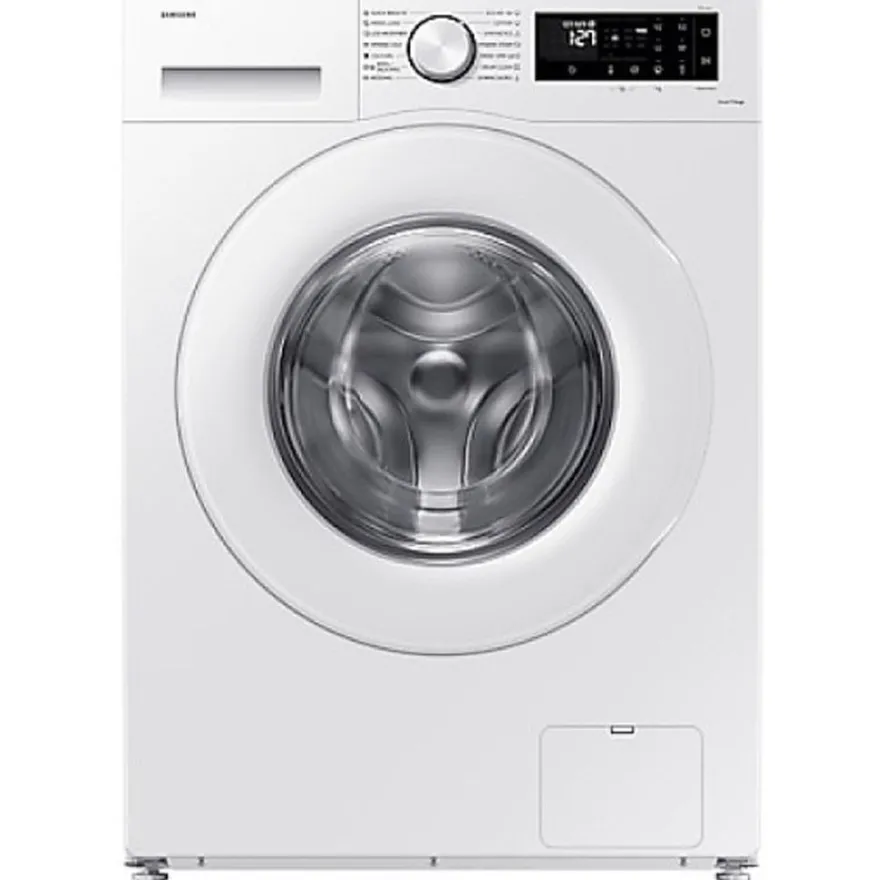 Edestä täytettävä pesukone Samsung WW80CGC04CTEEE, 60cm, 8kg, 1400rpm, valkoinen