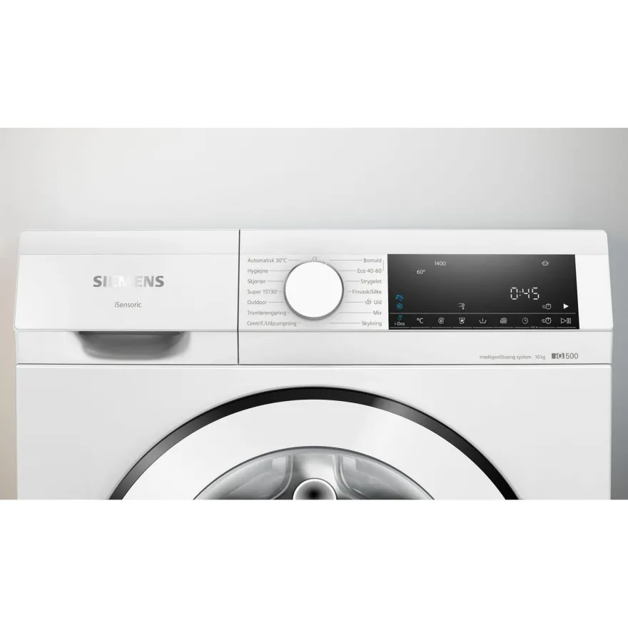 Edestä täytettävä pesukone Siemens iQ500 WG54G2ALDN, 1400rpm, 10kg