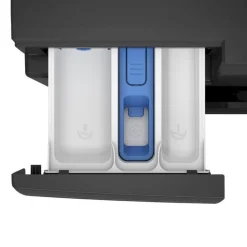 Edestä täytettävä pyykinpesukone Beko BM3WFSU48415AD, 60cm, antrasiitti