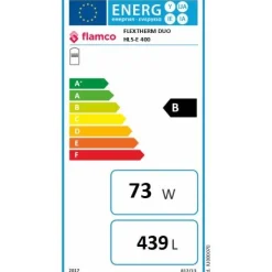Energiavaraaja Flamco FlexTherm Duo HLS-E 400, rst, 439l