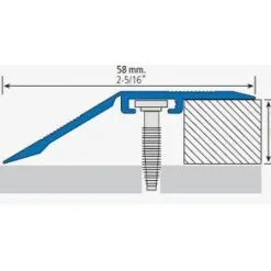 Eritasolista Euroshrink alumiini 234a, 8-20mm, 58mm, eri vaihtoehtoja