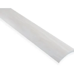 Eritasolista Maler sileä, 0-10mm, 6.2x41x1000mm, alumiini, tarra, valkosaarni