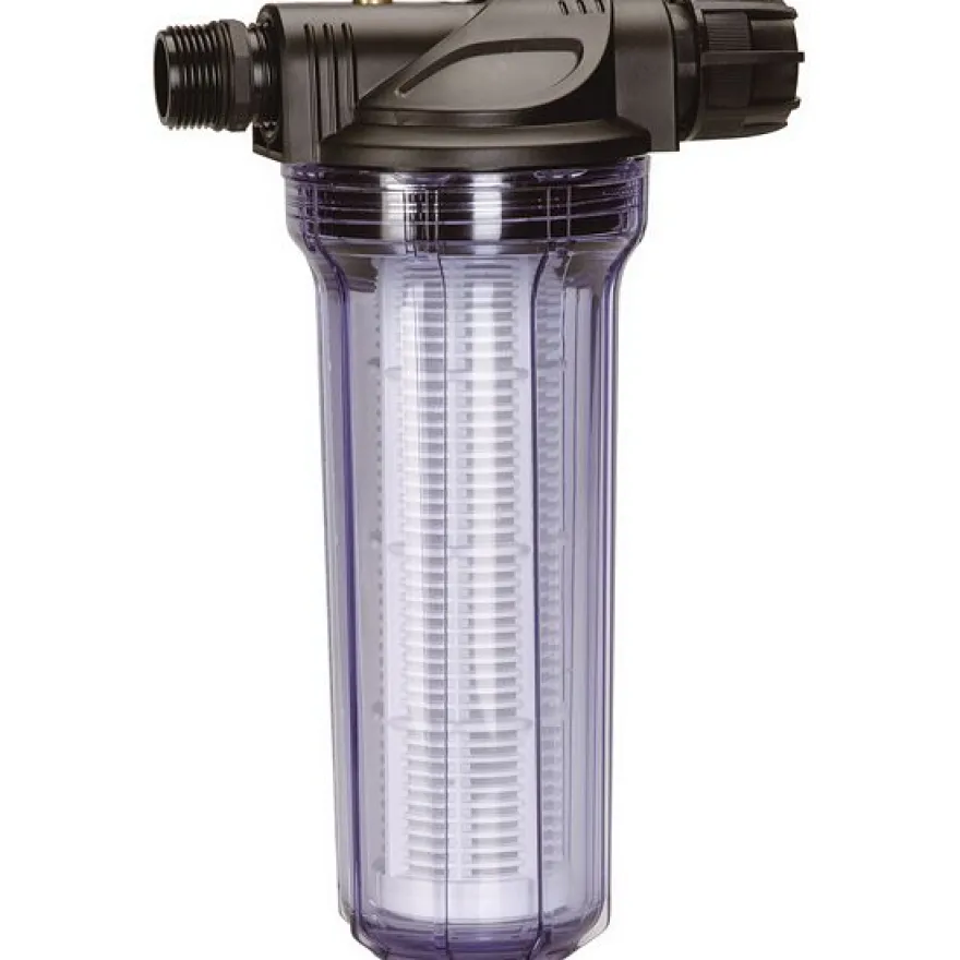 Esisuodatin Gardena 6000 l/h pumpun ja imuletkun väliin