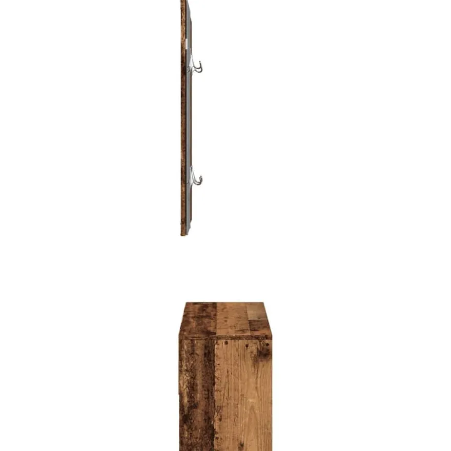 Eteisen kalustesarja, tekninen puu, eri värejä (15405)