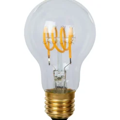 Filamenttilamppu Lucide A60, Ø6cm, IP20, 4.9W, kirkas