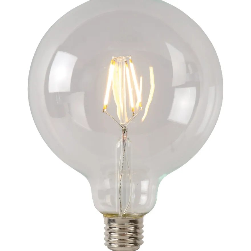 Filamenttilamppu Lucide G95, Ø9.5cm, IP20, 7W