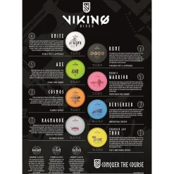 8 frisbeegolfkiekon setti, Viking Discs Storm Set