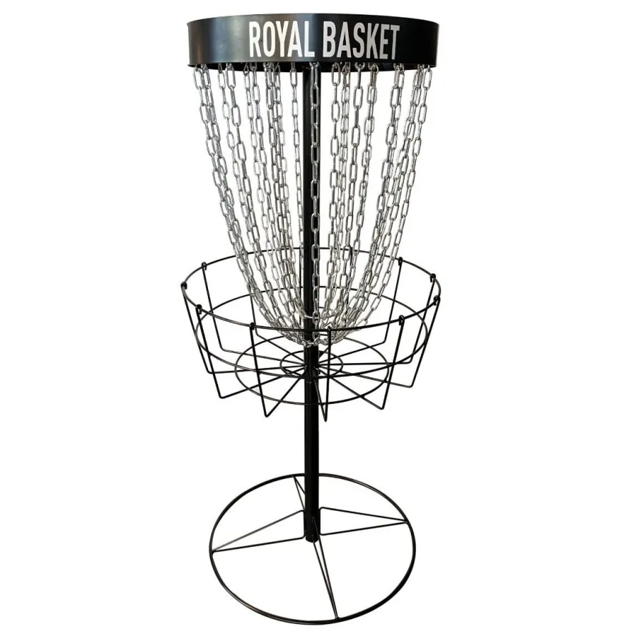 Frisbeegolfkori Viking Discs Royal Basket Black Edition