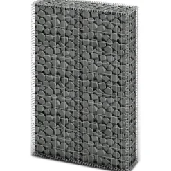 Gabion/kivikori kansilla, galvanoitu vaijeri, 150x100x30cm