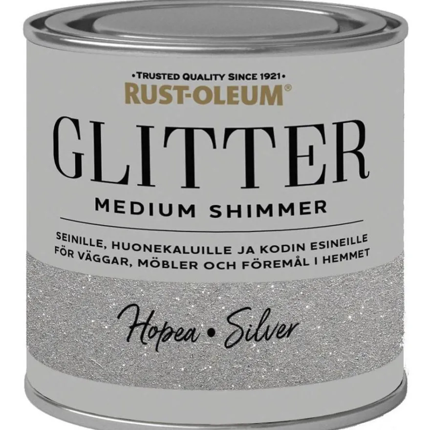 Glittermaali Rust-Oleum Medium Shimmer, 750ml, eri värivaihtoethoja
