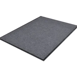 Harmaa pvc ovimatto 90 x 120 cm