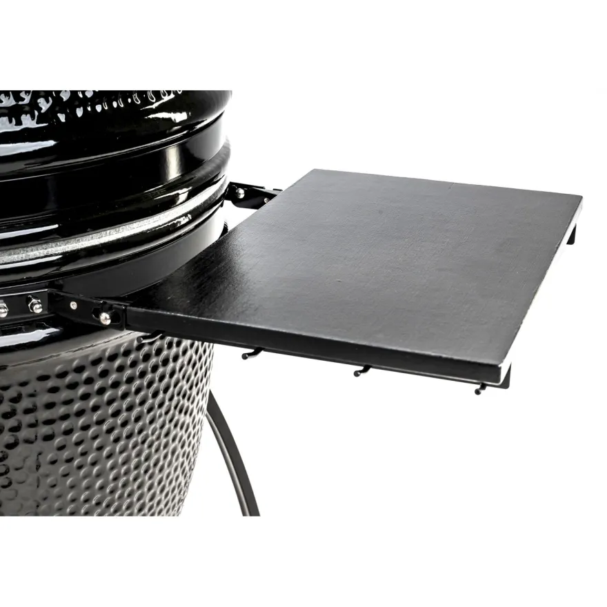 Hiiligrilli Dreamfire Hoovi Kamado Large, grillaustelineella, musta