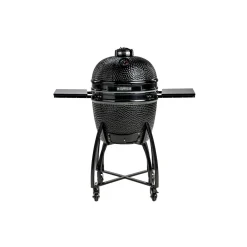 Hiiligrilli Dreamfire Hoovi Kamado Large, grillaustelineella, musta