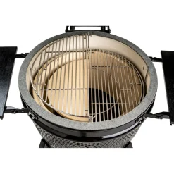 Hiiligrilli Dreamfire Hoovi Kamado Large, grillaustelineella, musta
