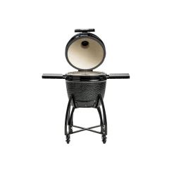 Hiiligrilli Dreamfire Hoovi Kamado Large, grillaustelineella, musta
