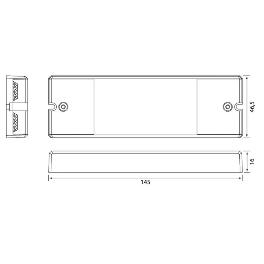 Himmenninyksikkö Airam Apus II ja Norma II 12V/24V LED-nauhoille, 100W, IP20