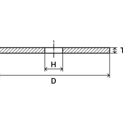 Hiomalaikka Hioma Production 200x32x32mm #36 Smirkeli