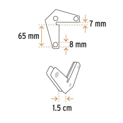 Hitsausmagneetti Truper, 2 kpl, 2-3/4"