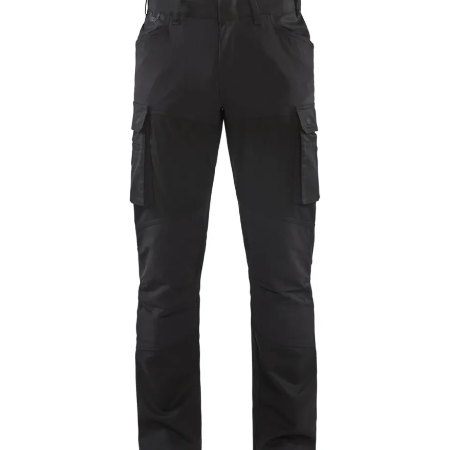 Housut Blåkläder 1457 Stretch, musta