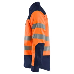 Huomiopaita Blåkläder 3255 Highvis, huomio-oranssi/sininen