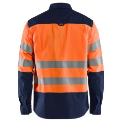 Huomiopaita Blåkläder 3255 Highvis, huomio-oranssi/sininen