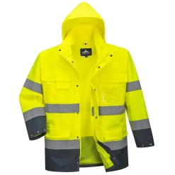 Huomiotakki Portwest S162 Lite 3-in-1, keltainen/sininen