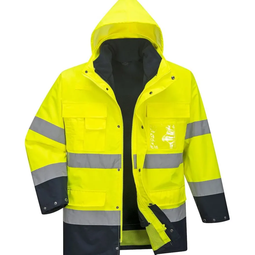 Huomiotakki Portwest S162 Lite 3-in-1, keltainen/sininen