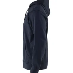 Huppari Blåkläder 3366-1158 vetoketjulla, 100% puuvillaa