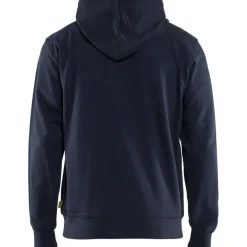 Huppari Blåkläder 3366-1158 vetoketjulla, 100% puuvillaa