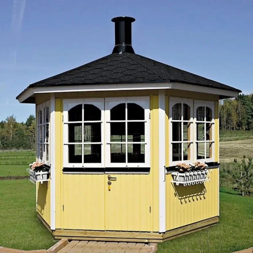 Huvimaja Jalotakka Festivo 6-kulmainen (6m²)