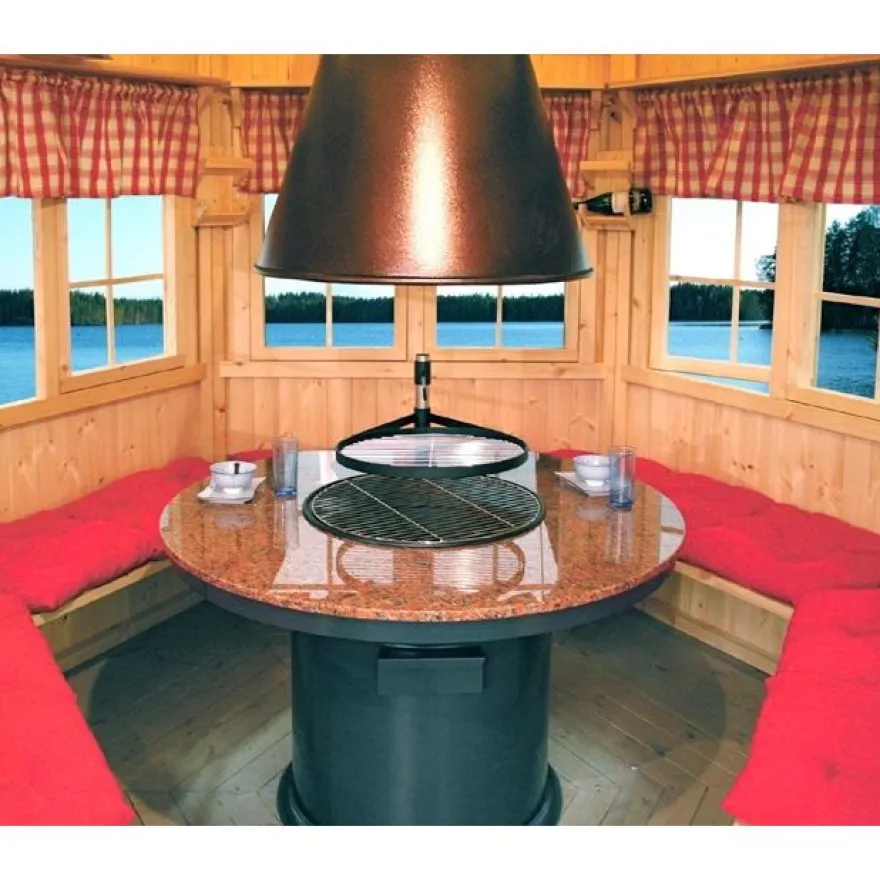 Huvimaja Jalotakka Festivo 6-kulmainen (6m²)